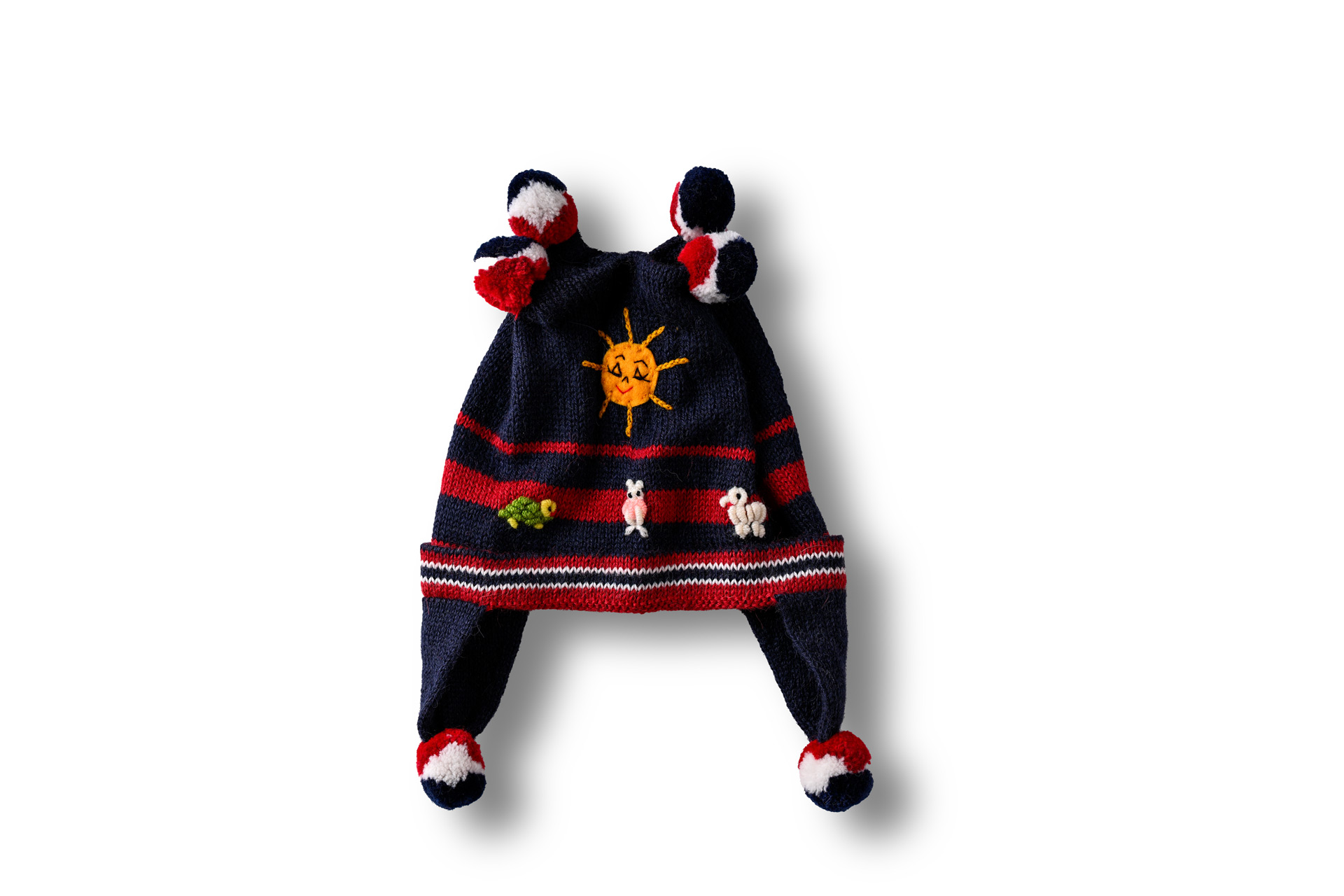 OTROŠKA Alpaka Kapa Cofek