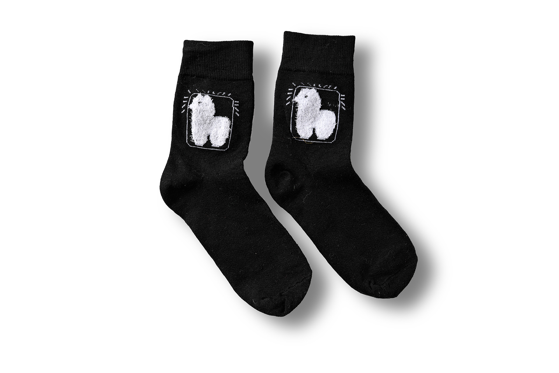 NOGAVICE Z MOTIVOM ALPAKE